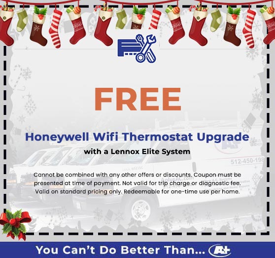 A-Plus Air Conditioning & Home Solutions - Discounts on Honeywell Wifi Thermostat Upgrade